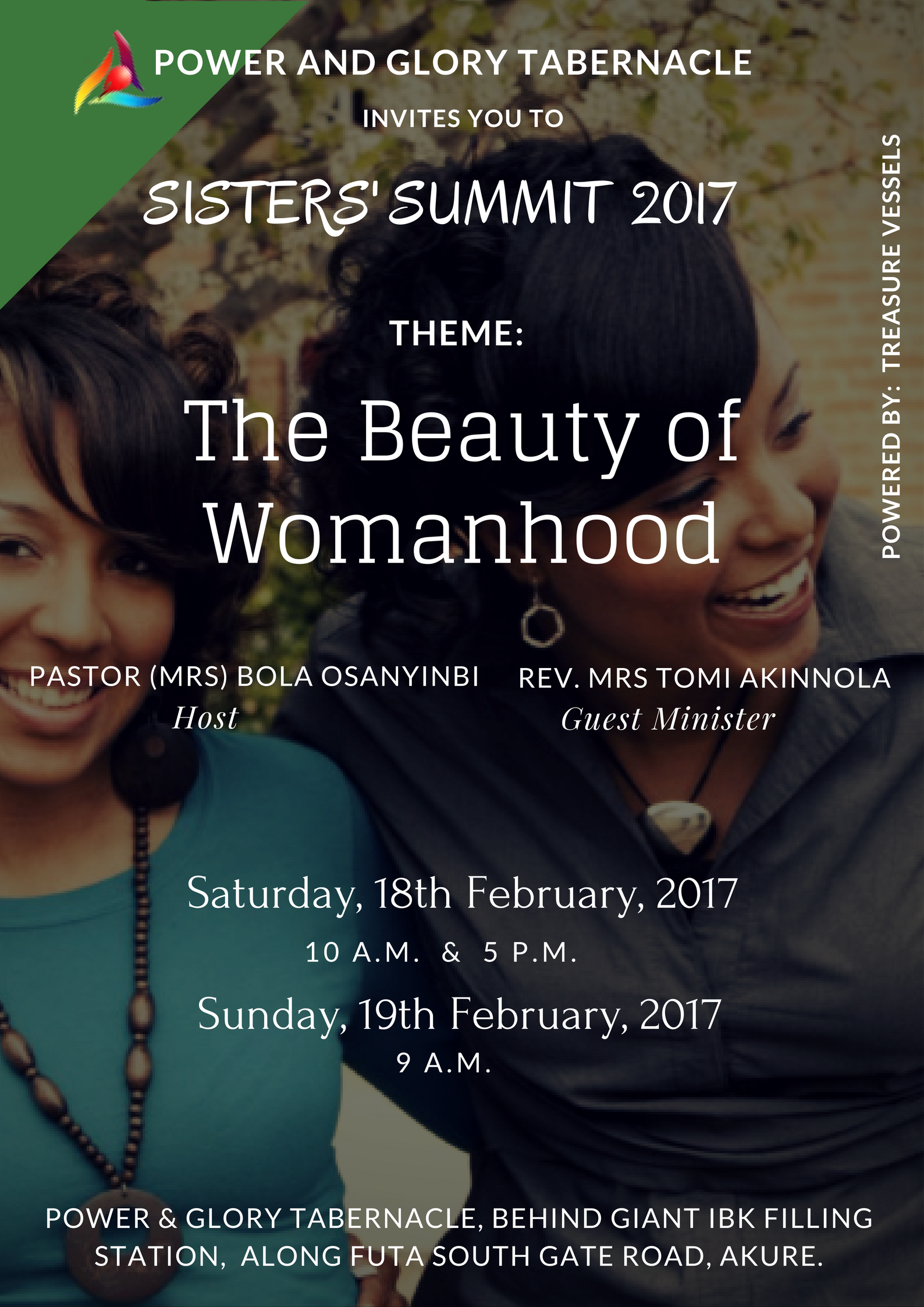 THE BEAUTY OF WOMANHOOD DAY 2 (MORNING SESSION) BY REV. MRS. TOMI AKINNOLA
