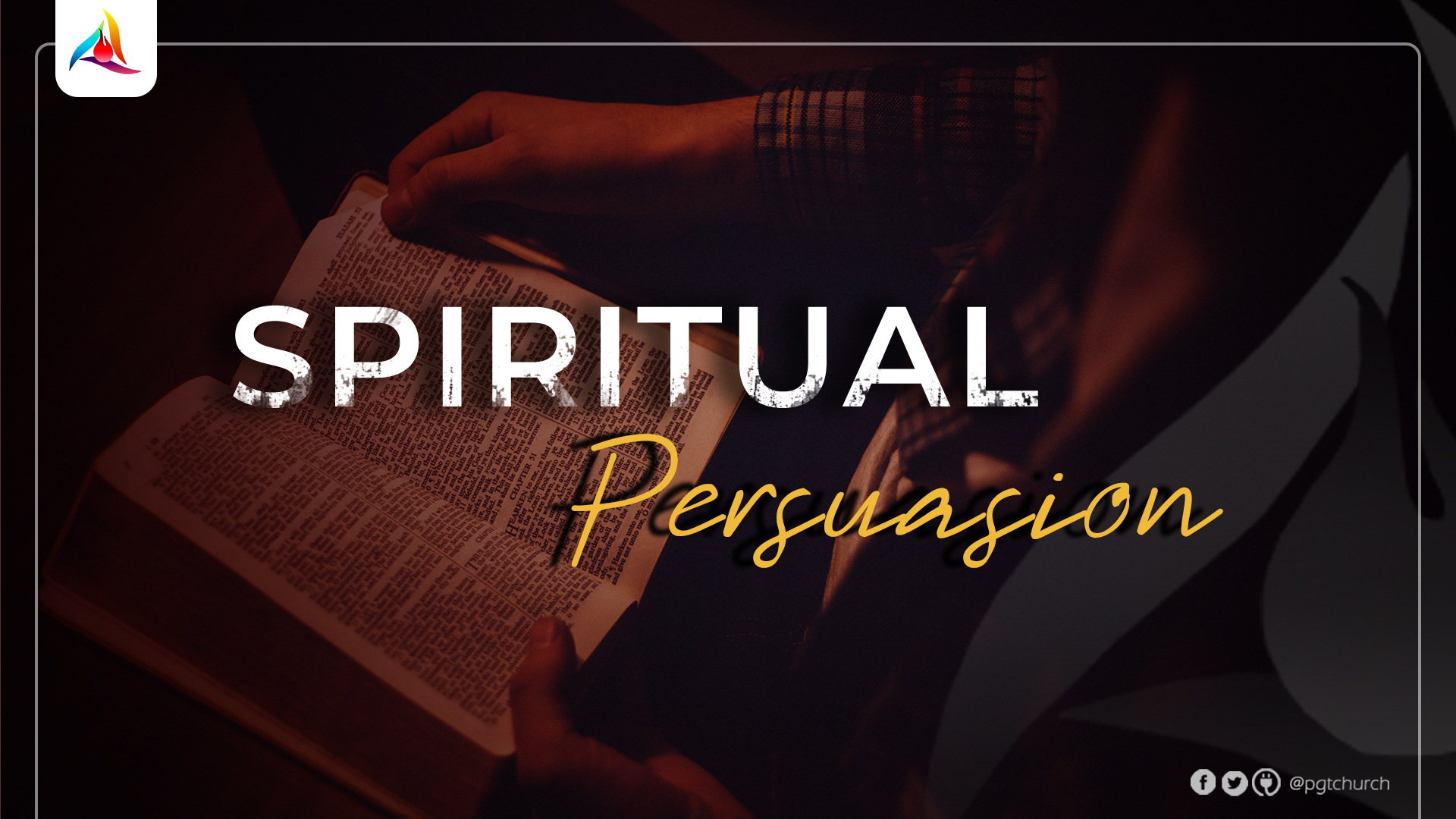 SPIRITUAL PERSUASION
