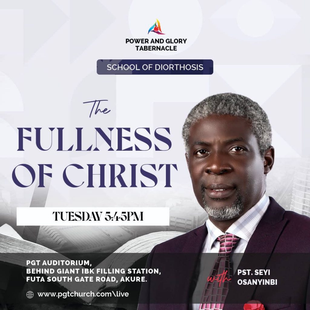 Sacrificial Living; The Pathway to the Fullness of Christ By Deacon Michael Oladejo