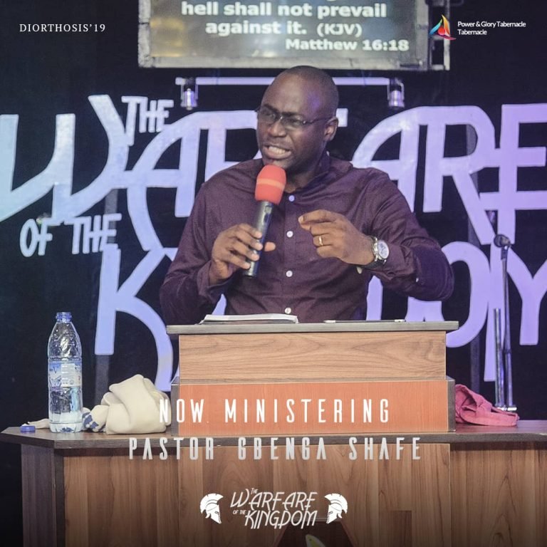 Pastor Gbenga Safe
