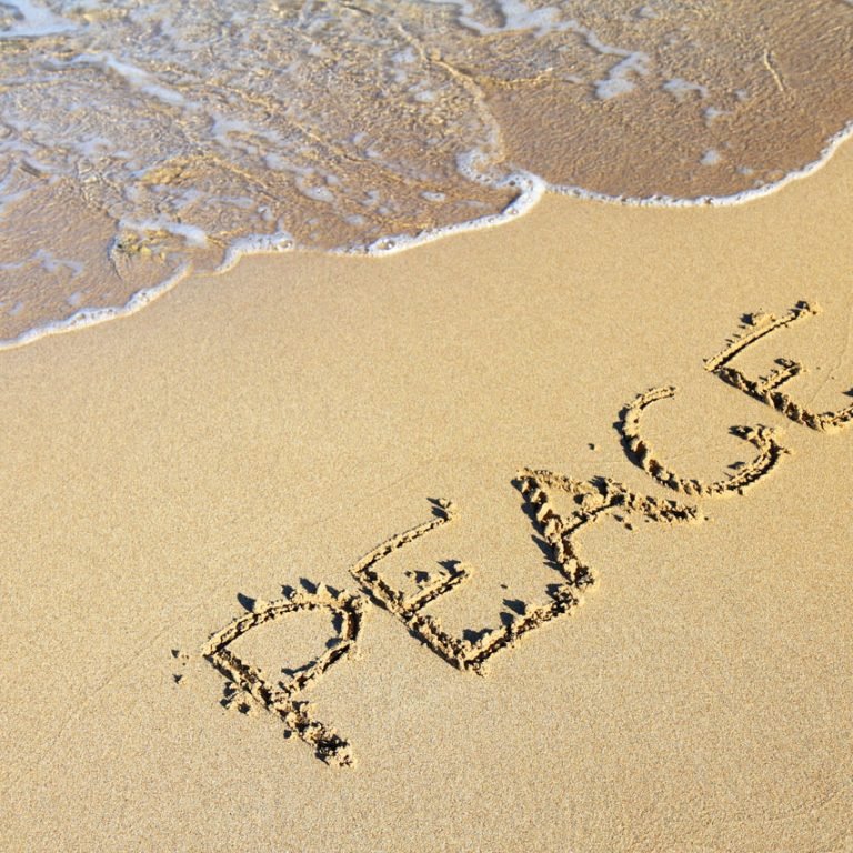 peace-in-sand